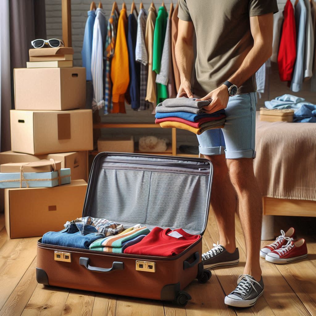 Pack Your Clothing for a Move