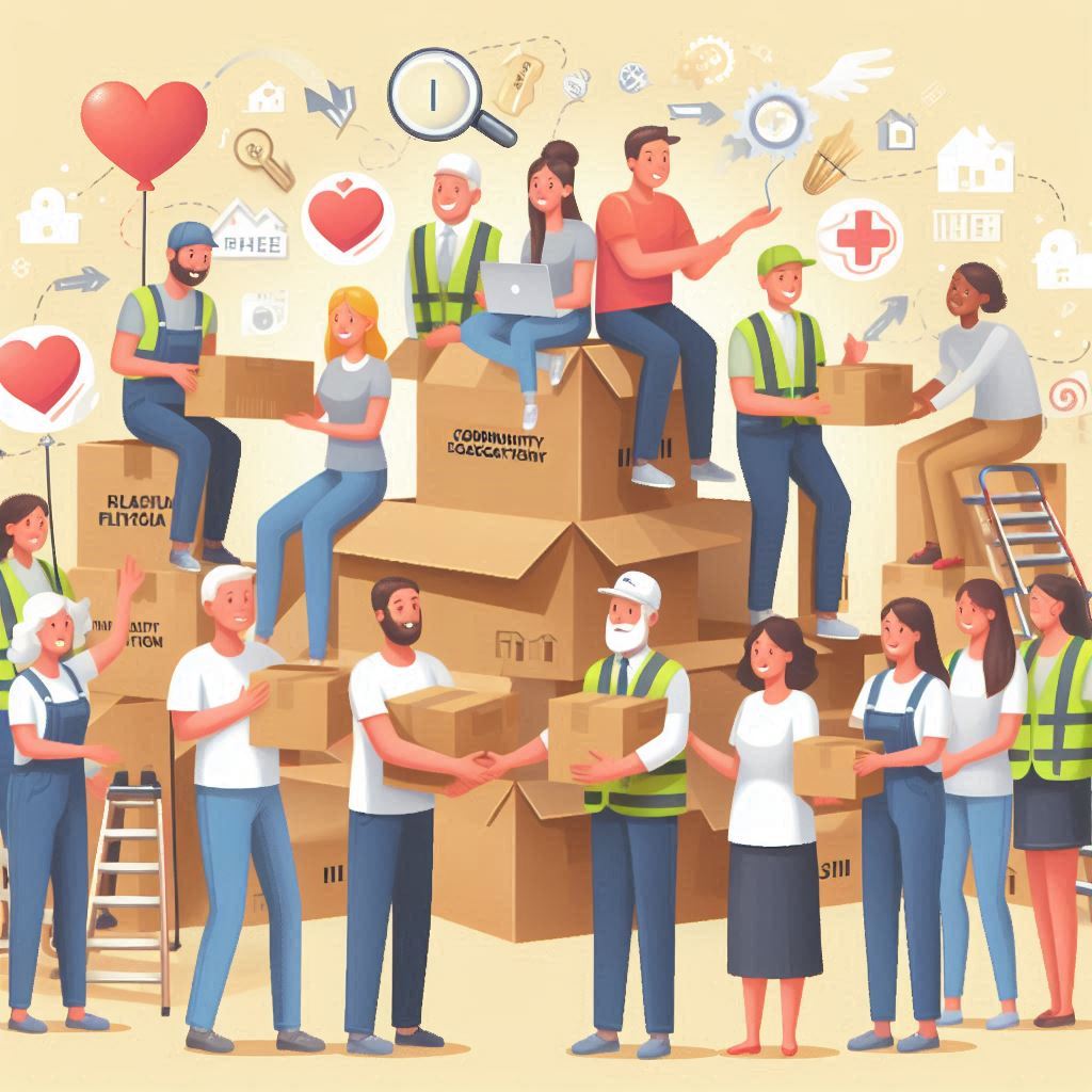 Community Engagement and Philanthropy During the Moving Process